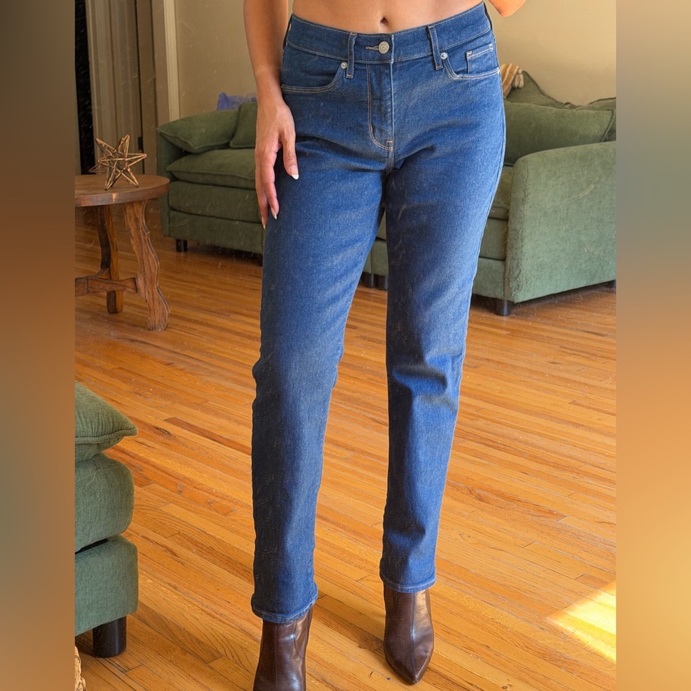 Levi's Women's Straight Leg Jeans in Deep Blue